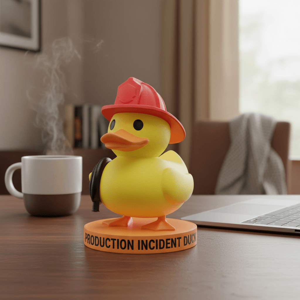 Firefighter Duck