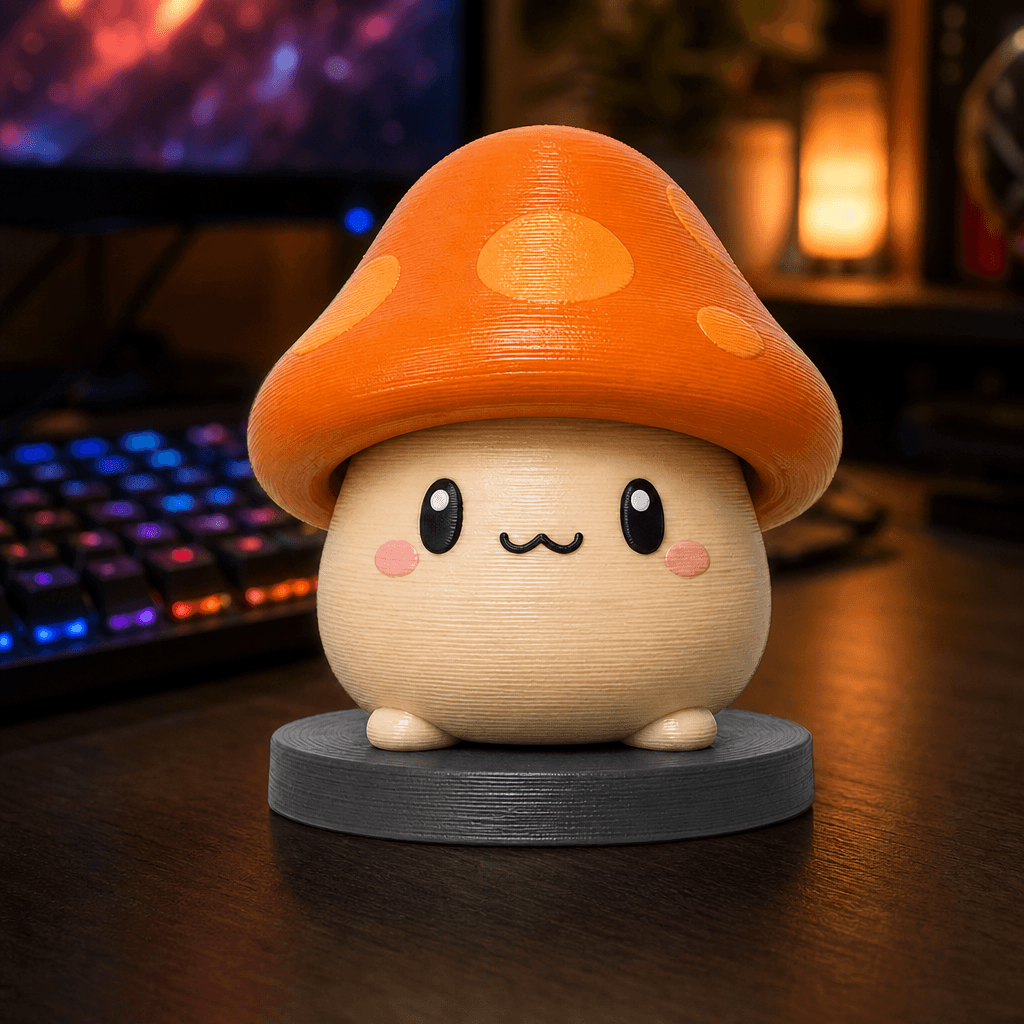 Orange Mushroom