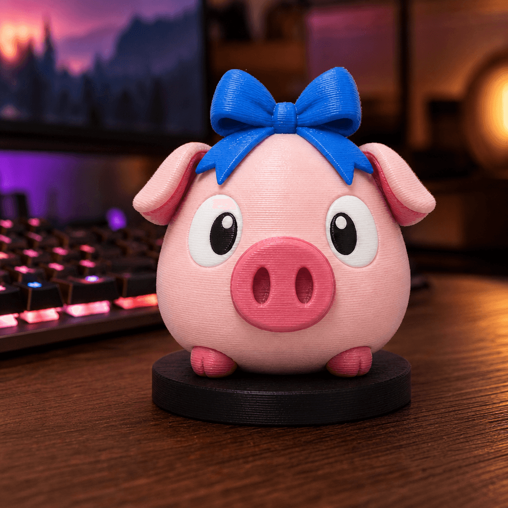 Ribbon Pig